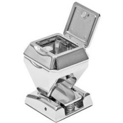 HG151182020 Пепельница "ПЕРСТЕНЬ"; 3,4х3,4х4,9 см; металл; лазерная гравировка, шильд