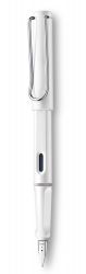 LM10102085 Lamy Safari. Ручка перьевая Lamy 019 safari, Белый, F