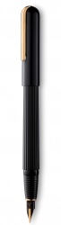 LM10102044 Lamy Imporium. Ручка перьевая Lamy 060 imporium, Черный PVD/Золотое покрытие, EFg