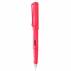LM2520056 Lamy Safari. Ручка перьевая Lamy 0B0 safari, Sunset coral, M