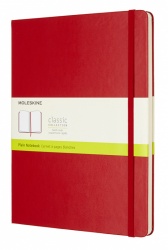 MS23103112 Moleskine. 8055002855105 Блокнот Moleskine CLASSIC XLarge 190х250мм 192стр.нелинованный твердая обложка красный