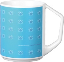 SB18100138 Rou Bill Rou Bill MUG / Фарфор. Фарфоровая кружка Vertic