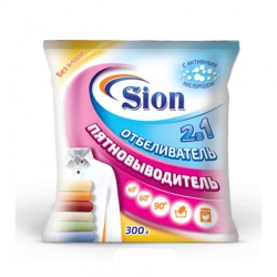 TD200418235 Sion. Отбеливатель-пятновыводитель 2в1 SION 300 гр