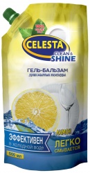 TD200418208 CELESTA Бытовая химия Celesta. CELESTA Гель-Бальзам  для мытья посуды Лимон 500 мл
