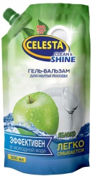 TD200418209 CELESTA Бытовая химия Celesta. CELESTA Гель-Бальзам  для мытья посуды Яблоко 500 мл