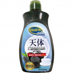 TD200418206 CELESTA Бытовая химия Celesta. CELESTA Средство для мытья посуды  с древесным  улем, в бутылке 500 мл