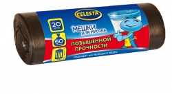 TD200418187 CELESTA Экономная Celesta. Экономная CELESTA Мешки для мусора 60 л 20 шт.