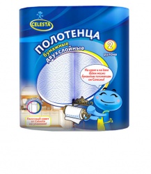 TD200418151 CELESTA Товары для приготовления пищи. CELESTA Полотенца бумажные, 2 рулона