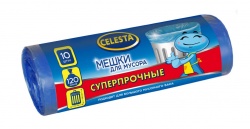 TD200418125 CELESTA Мешки для мусора. CELESTA мешки для мусора, 120 л, 10 шт., суперпрочные