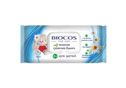 TD20041837 BIOCOS. BIOCOS 72шт. Влажная детская туалетная бумага.
