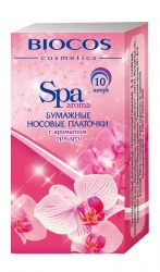 TD20041821 BIOCOS. Biocos Бумажные нос.платочки арома-орхидея, уп.10 шт.