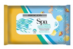 TD2004187 BIOCOS. Салфетки влажные SPA Freshness/морская свежесть уп.15