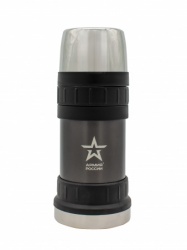 TM2303285 Thermos АРМИЯ РОССИИ. Термос для еды с ложкой  АРМИЯ РОССИИ "ШТУРМ" из нержавеющей стали 0,47 л 