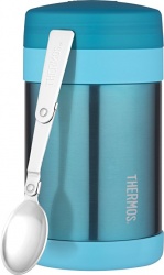 TM20051985 Thermos Funtainer. Термос из нерж. стали с ложкой тм THERMOS F3024TL Stainless Steel 0.47L