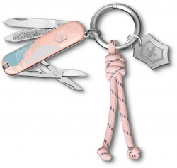 VX2402063 Victorinox Classic SD. Нож перочинный Victorinox Classic SD Paris Style 58мм 7функц. Розовый