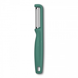 VX2412271 Victorinox Iota Serrated Peeler. Овощечистка Victorinox Iotaс лезвием двухсторон. зеленый