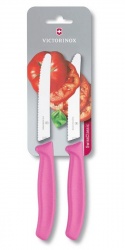 VX21082311 Victorinox Кухонная серия. Набор ножей кухонных Victorinox Swiss Classic 2 шт., Pink