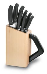 VX29S-BRN9 Victorinox Kitchen Sets. Кухонный набор с 8-ю ножами в подставке
