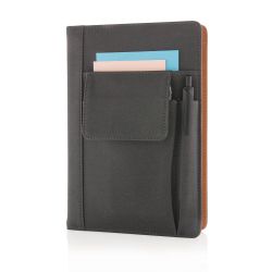 XI17019040 XD Collection. Блокнот для записей в обложке с отделением для телефона