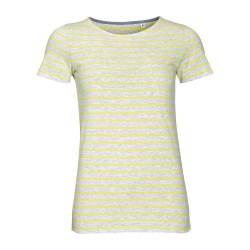 PS22041337 Sol&#39;s. Футболка Miles Women серая с желтым