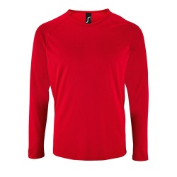 PS183070247 Sol&#39;s. Футболка с длинным рукавом SPORTY LSL MEN красная, размер XXL