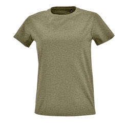 PS2102081513 Sol&#39;s. Футболка женская Imperial Fit Women, меланж хаки
