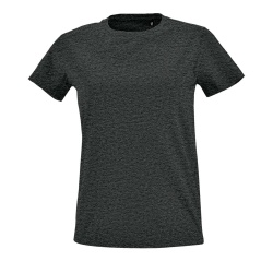 PS183070511 Sol&#39;s. Футболка женская IMPERIAL FIT WOMEN черный меланж, размер XXL