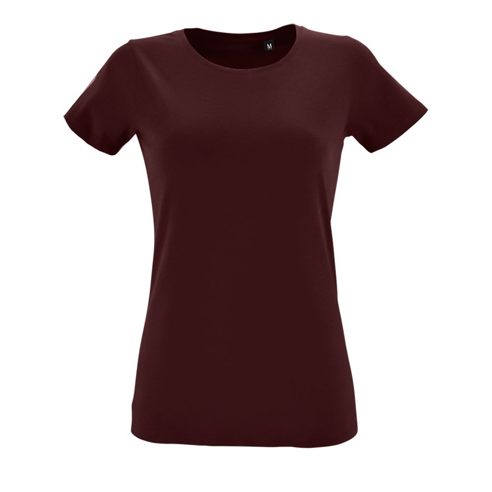 PS2102081673 Sol&#39;s. Футболка женская Regent Fit Women, темно-бордовая