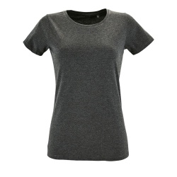 PS183070272 Sol&#39;s. Футболка женская REGENT FIT WOMEN черный меланж, размер S