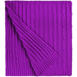 PS2102089441 teplo. Плед Remit, фиолетовый