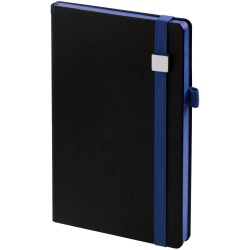 PS2203158499 Контекст. Ежедневник Ton Metal, недатированный, черный с синим