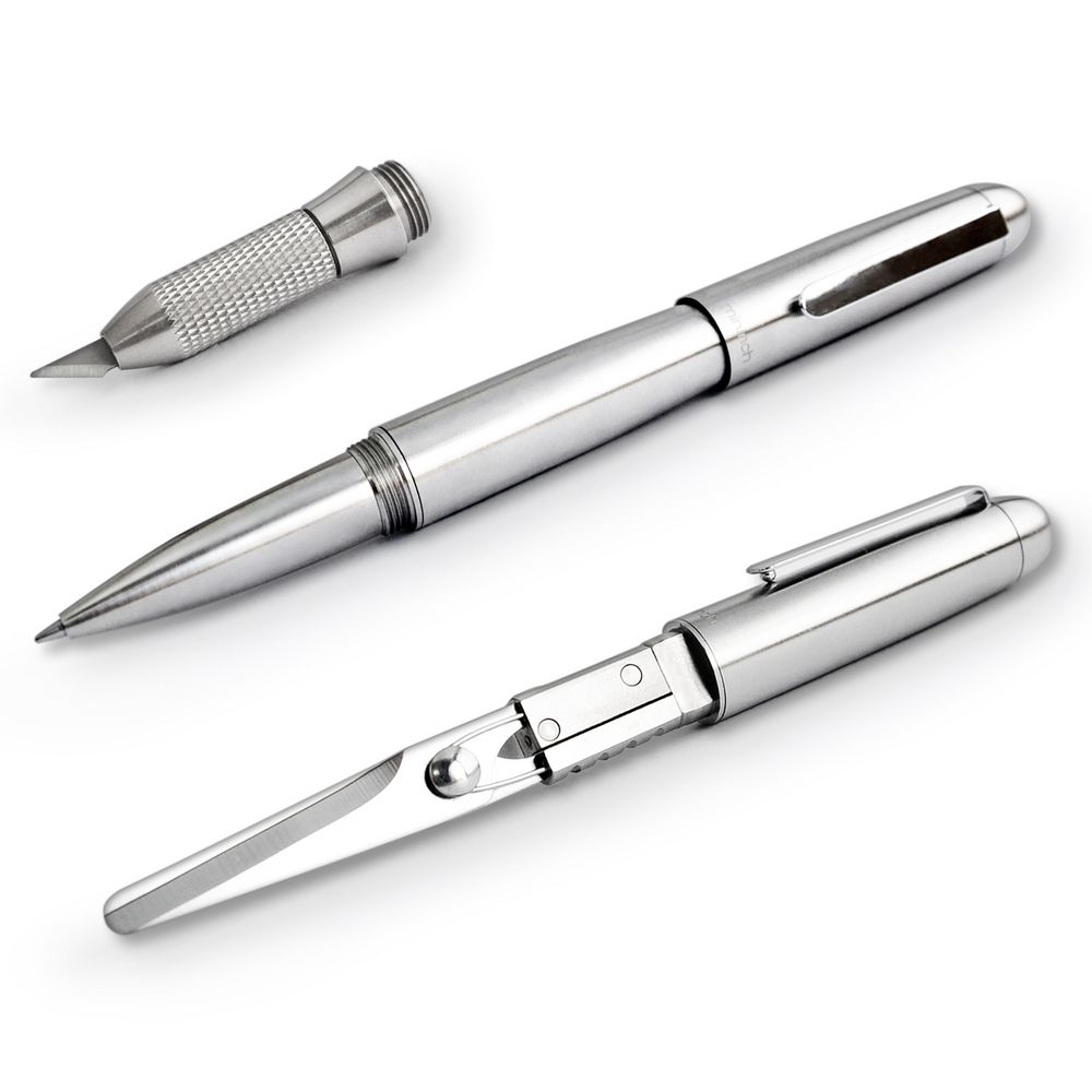 PS2102089503 Mininch. Мультитул Xcissor Pen Full Set, серебристый