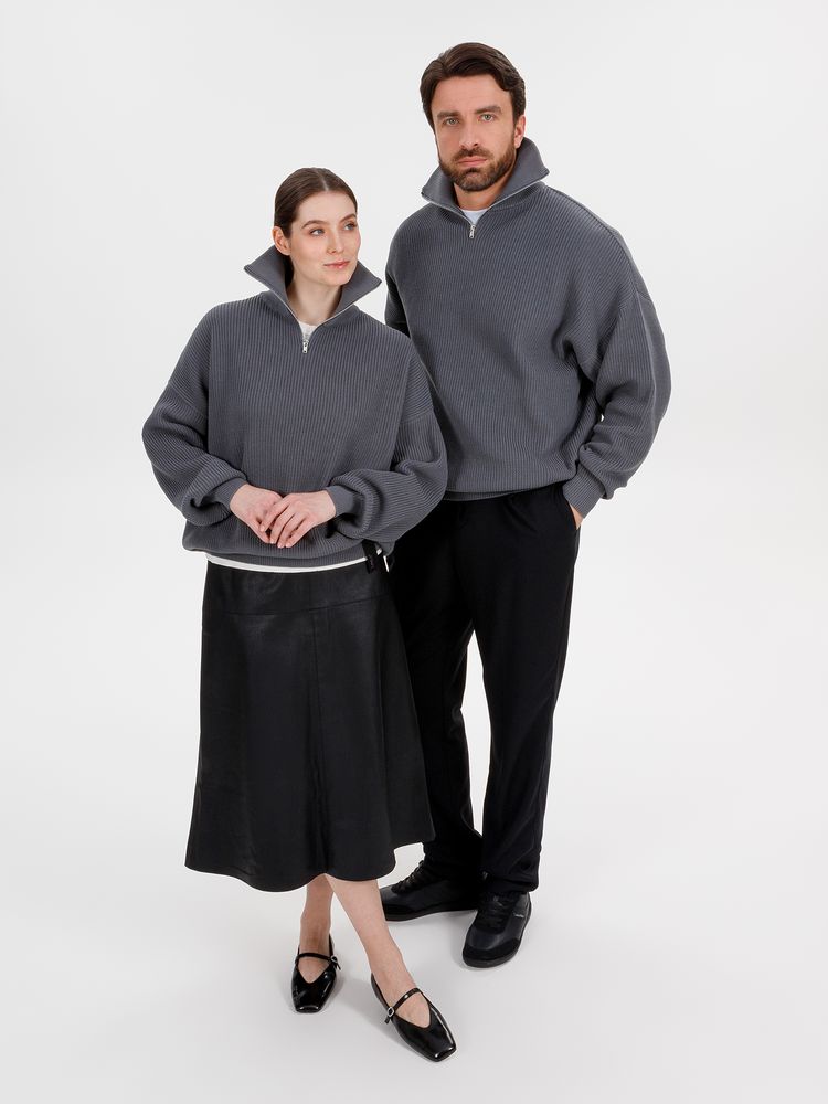 PS1710251913 teplo Siluetti. Джемпер Siluetti Birne, серый