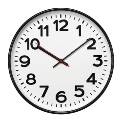 PS2203156092 Часы настенные ChronoTop, черные