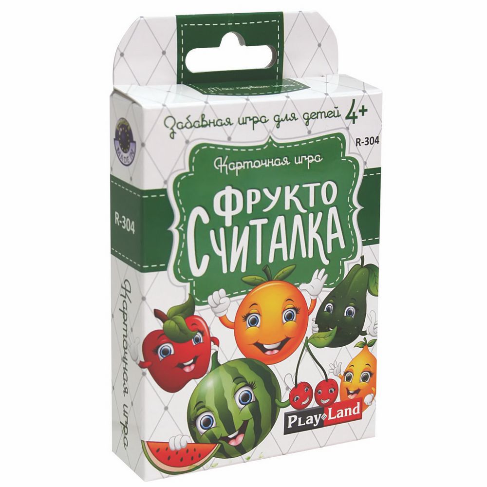 PS2102089252 Play Land. Карточная игра &laquo;Забавная. Фруктосчиталка&raquo;