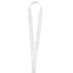 PS2203156842 Лента для медали с пряжкой Ribbon, белая