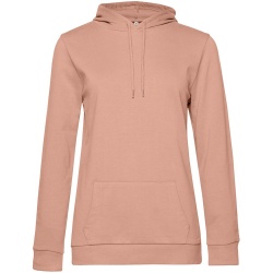 PS2102084455 BNC. Толстовка с капюшоном женская Hoodie, бежевая (nude)