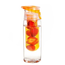 PS2011891 ASOBU. Бутылка для воды Flavour It 2 Go, оранжевая