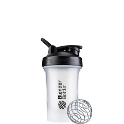PS2102088486 BlenderBottle. Спортивный шейкер Classic V2, прозрачный с черной крышкой