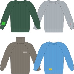 PS2203157879 сделано в России. Свитер унисекс на заказ Tricksy Reglan Intar, акрил