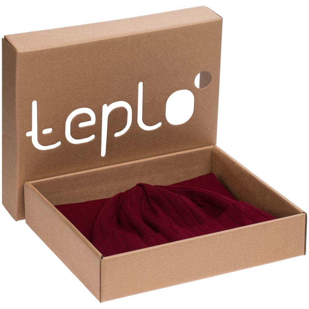 PS2102090609 teplo. Набор Lima, бордовый