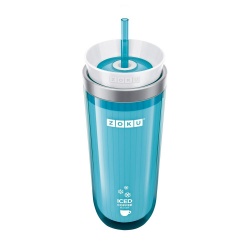PS2102088828 Zoku. Стакан для охлаждения напитков Iced Coffee Maker, голубой