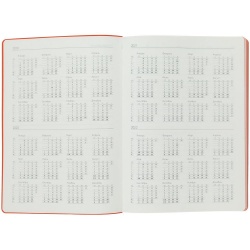 PS2012131 Адъютант. Ежедневник Flexpen, недатированный, серебристо-оранжевый