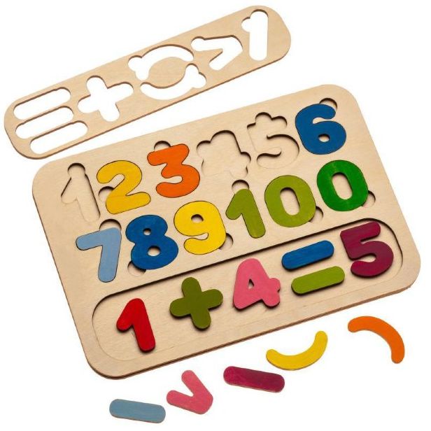PS2102082686 Wood Machine. Сортер-раскраска &laquo;Цифры&raquo;