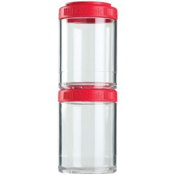 PS2008804 BlenderBottle. Набор контейнеров GoStak, красный