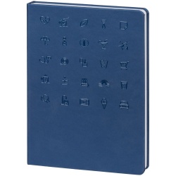 PS2203156626 Inspire. Ежедневник &laquo;История изобретений&raquo;, недатированный, синий