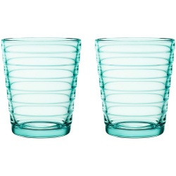 PS2013123 Iittala. Набор малых стаканов Aino Aalto, бирюзовый