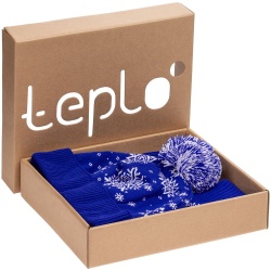 PS2102090641 teplo. Набор Snow Fashion, синий (василек)
