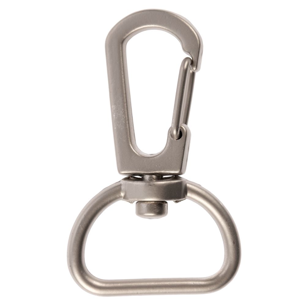 PS240826674 Застежка-карабин Snap Hook, M, серебристая