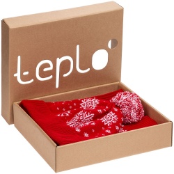PS2102090645 teplo. Набор Snow Fashion, красный